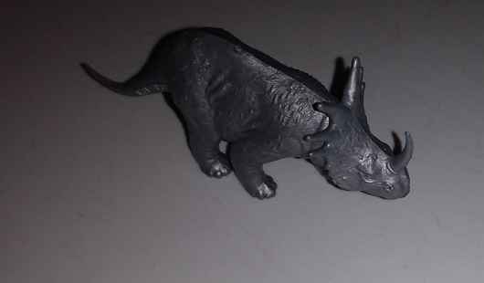 MPC SILVER STYRACOSAURUS