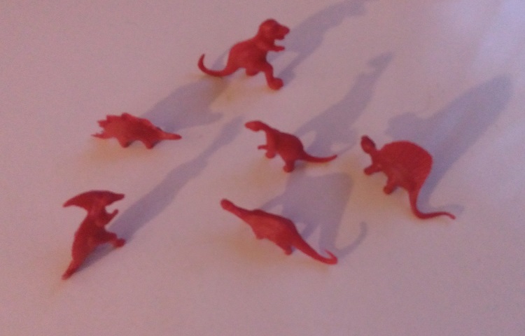 RED AJAX DINOSAUR COPIES