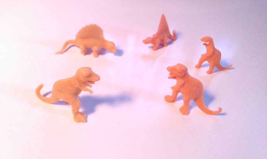 ORANGE AJAX DINOSAUR COPIES