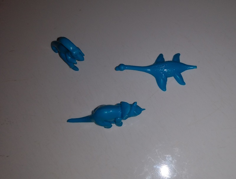 NABISCO AQUA BLUE DINOSAURS