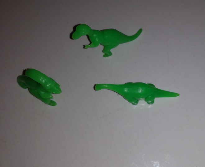 NABISCO GREEN DINOSAURS