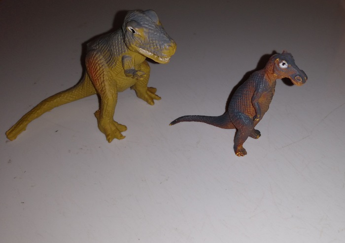 INPRO TRACHODON AND TYRANNOSAURUS