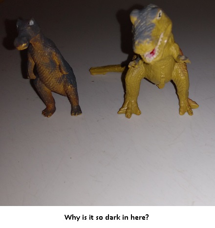 INPRO TRACHODON AND TYRANNOSAURUS