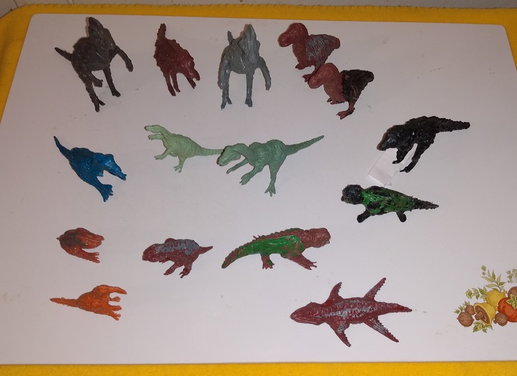 WHITE POST DINOSAURS