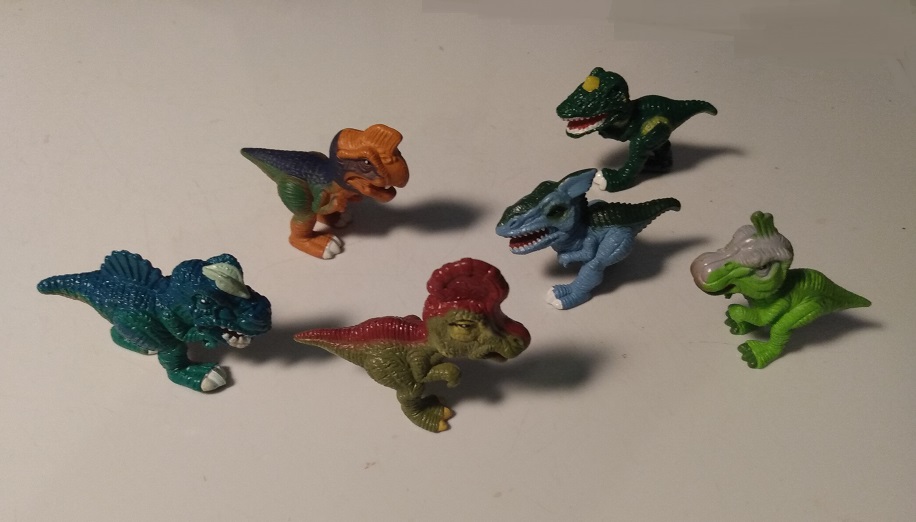 SIX BIPEDS DINO FROZ