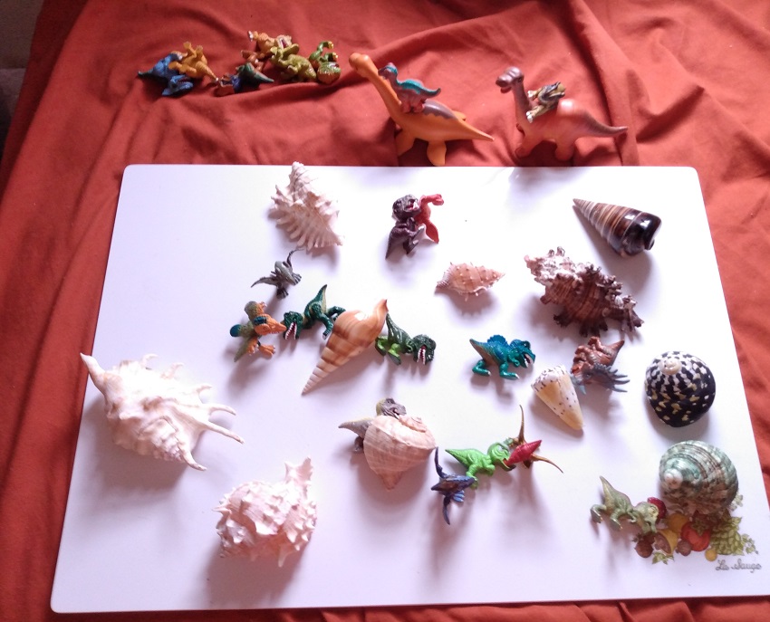 TRYING TO RESCUE THE DROWNING DINOSAURS