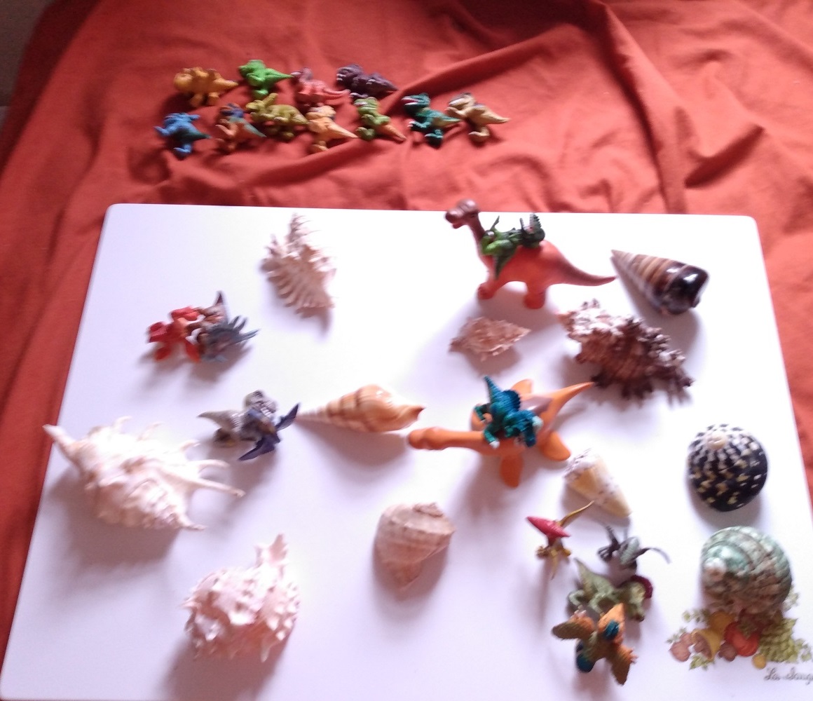 CARRYING THE DROWNING DINOSAUR OUT OF THE WATER