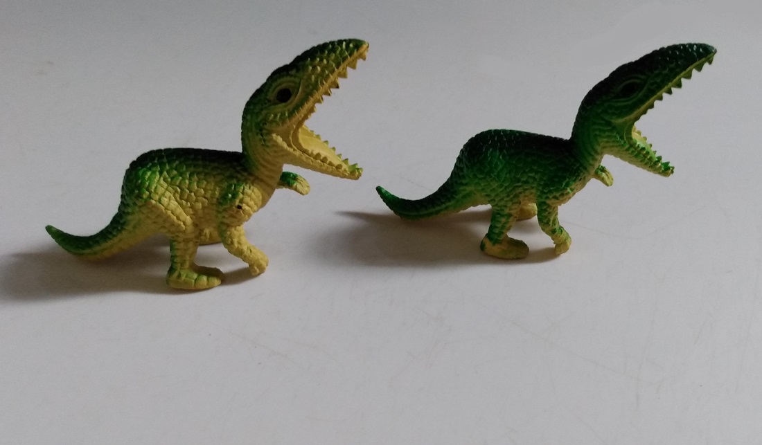 TYRANNOSAURS OPEN MOUTH FIGURES