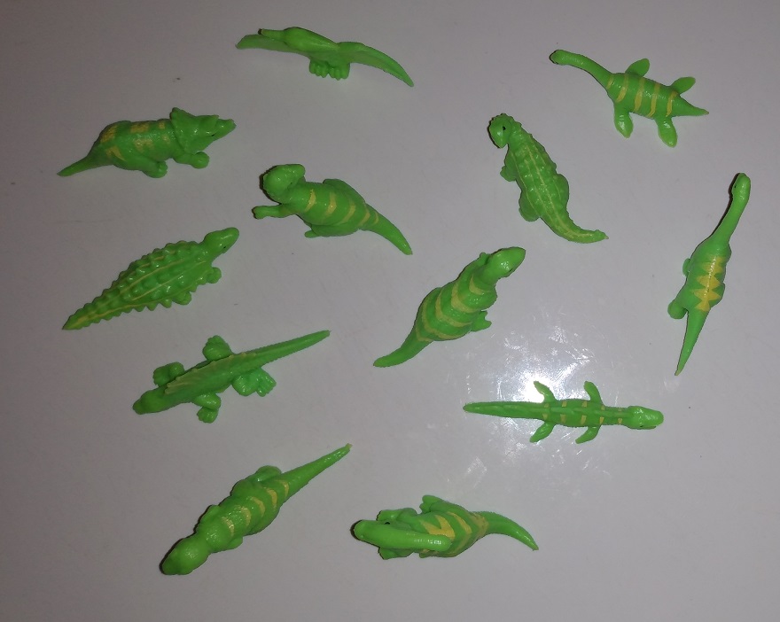 MY GREEN NEON DINOSAURS