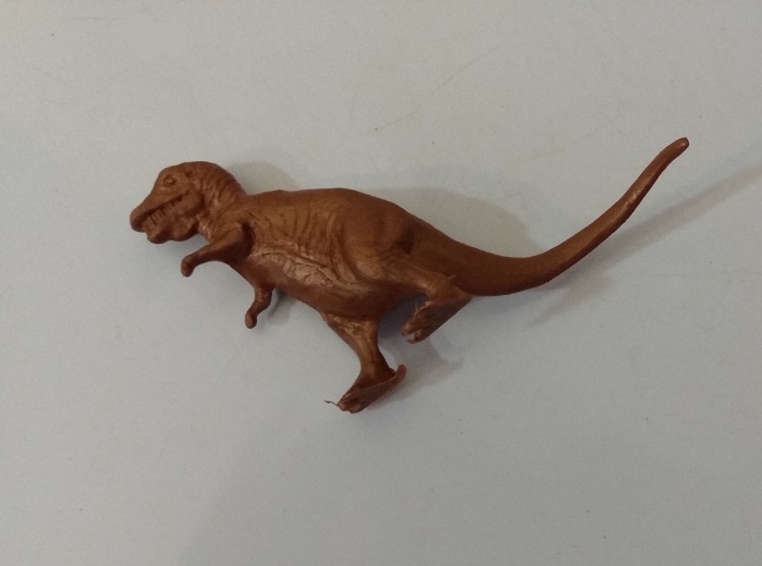 SINCLAIR/DFC LARGE GOLD TYRANNOSAURUS