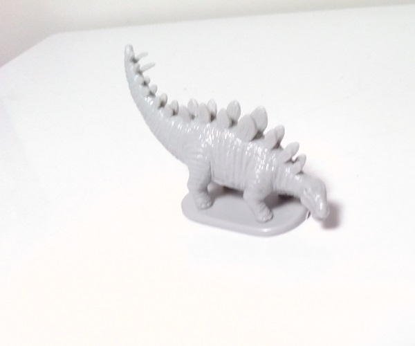 GRAY STEGOSAURUS