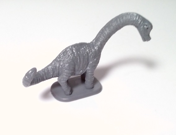GRAY BRONTOSAURUS
