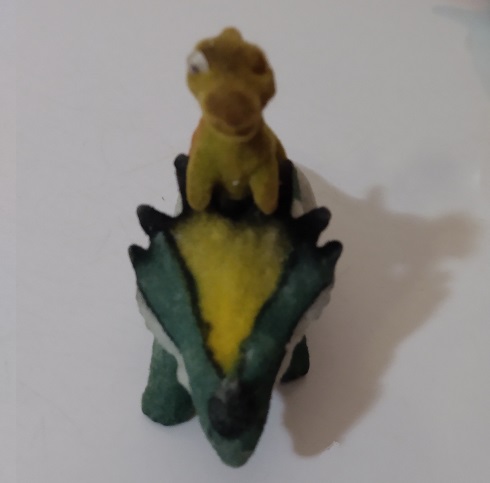 RIDING THE STYRACOSAURUS