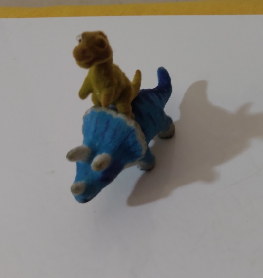 RIDING THE STYRACOSAURUS