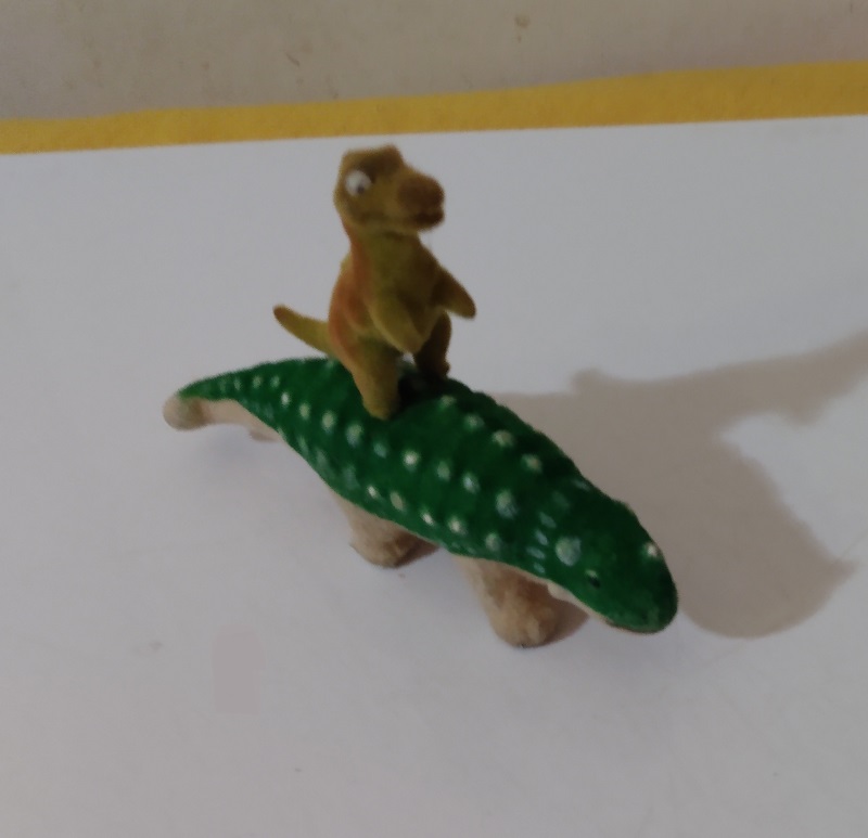 NOW RIDING AN ANKYLOSAURUS