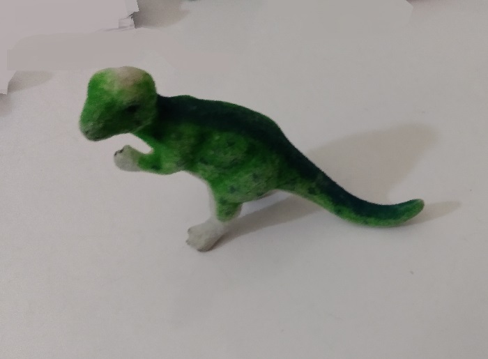 FLOCKED PACHYCEPHALOSAURUS