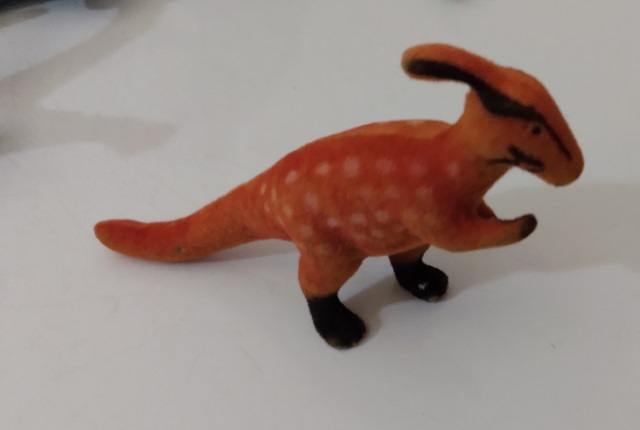FLOCKED PARASAUROLOPHUS