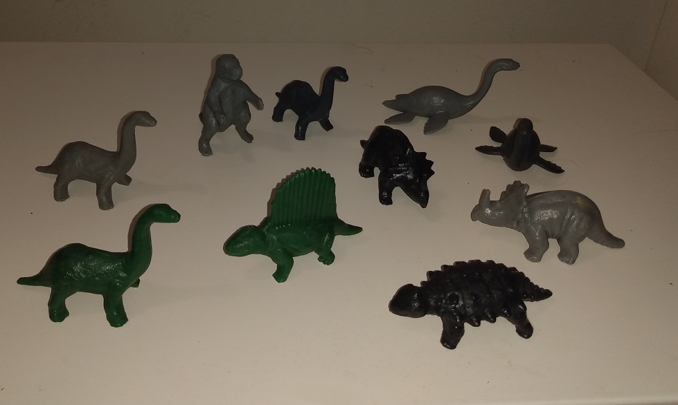 KELLOGGS DINOSAUR FIGURES