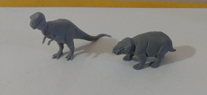 TYRANNOSAURUS REX AND KANNAMEYERIA
