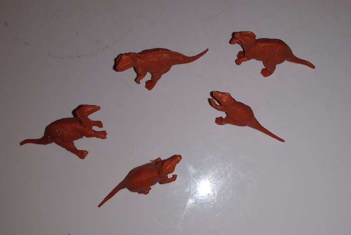 ORANGE DINOSAURS