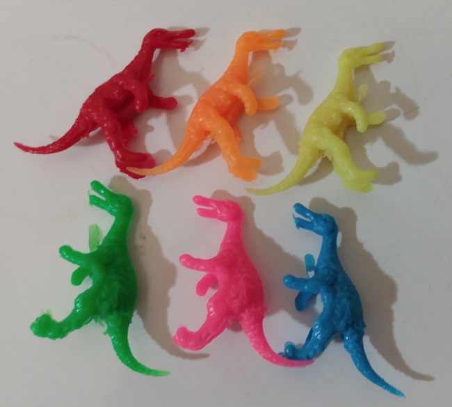 RAINBOW BRIGHT TRACHODON FIGURES