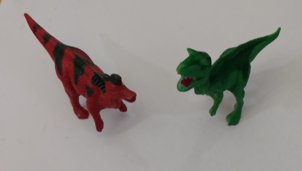 TWO DINOSAURS