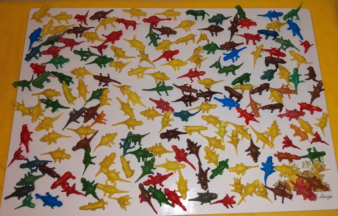 MINI VINYL DINOSAURS