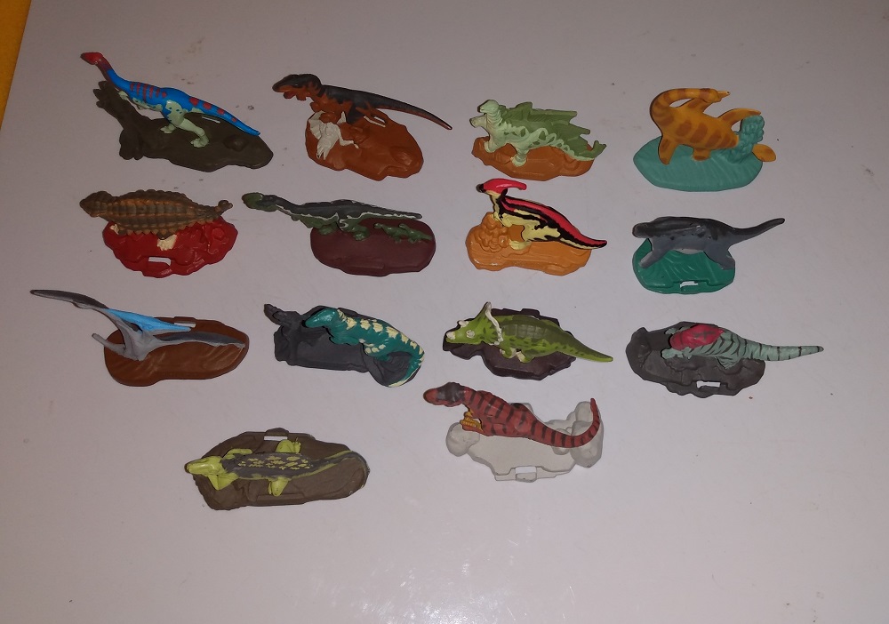 AMBLIN METAL DINOSAURS