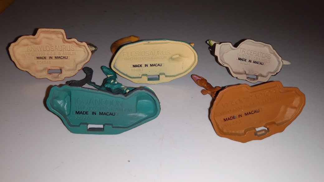 AMBLIN METAL DINOSAURS