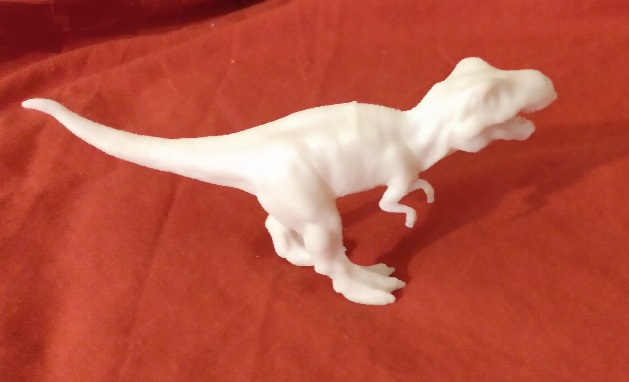 MEDIUM WHITE TYRANNOSAURUS REX