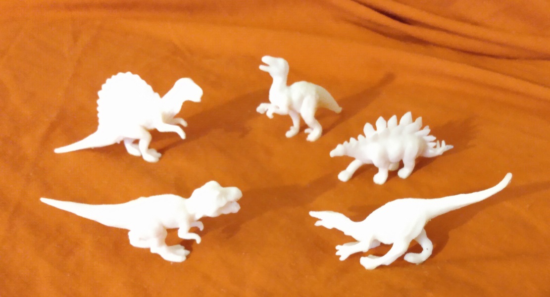 WHITE DINOSAURS