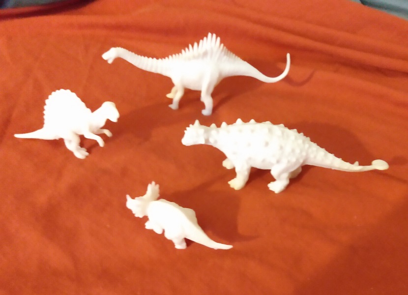 WHITE DINOSAURS
