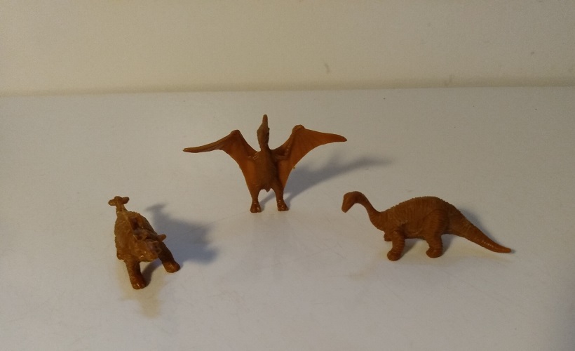 SMALL BROWN DINOSAURS