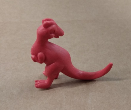 PASTEL COLORED DINOSAUR