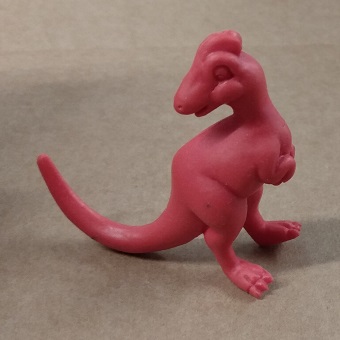 PASTEL COLORED DINOSAUR