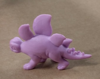 PASTEL COLORED DINOSAUR