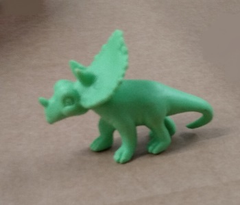 PASTEL COLORED DINOSAUR