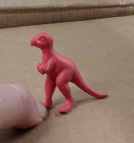 PASTEL COLORED DINOSAUR