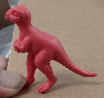 PASTEL COLORED DINOSAUR