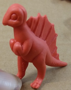 PASTEL COLORED DINOSAUR