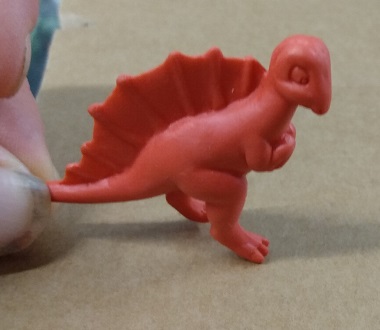 PASTEL COLORED DINOSAUR