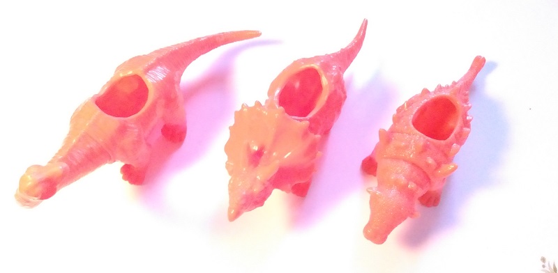 ORANGE DINOSAUR PLANTERS