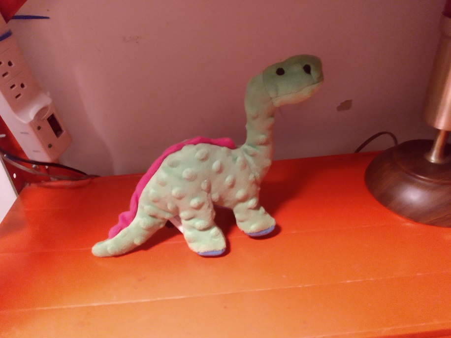BRONTOSAURUS DOG TOY