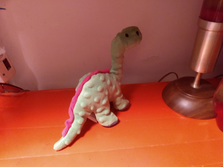 BRONTOSAURUS DOG TOY