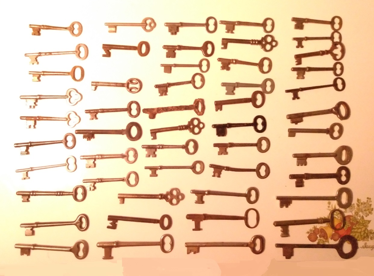 BUNCH OF SKELETON KEYS