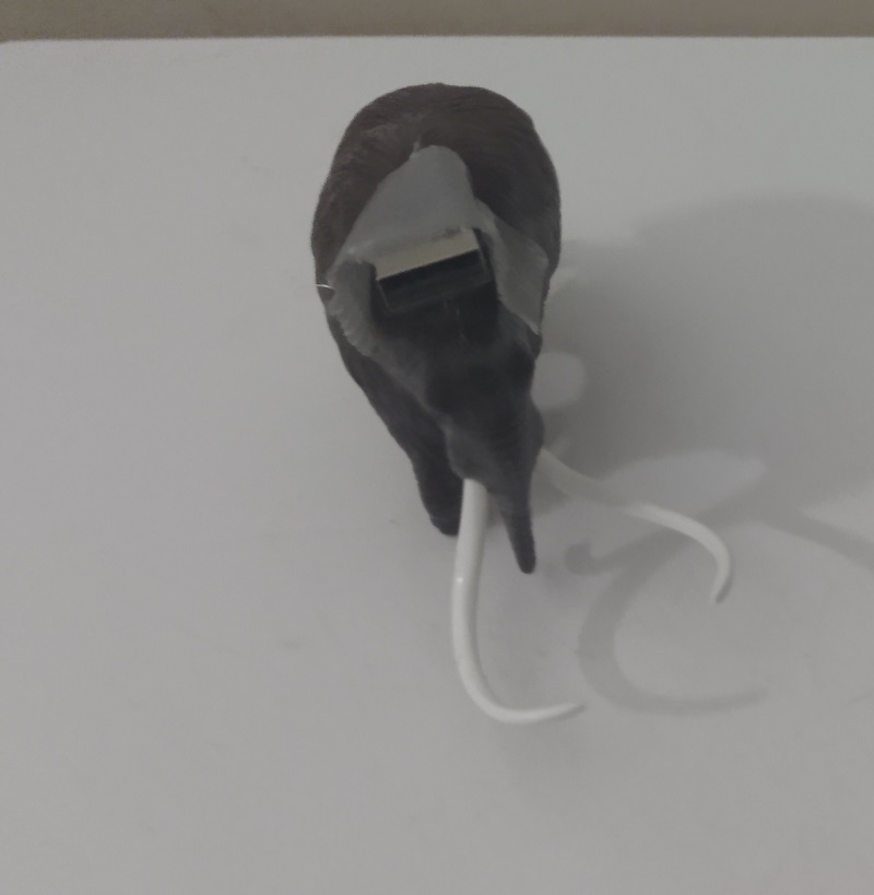 WOOOLY MAMMOTH WITH USB PORT
